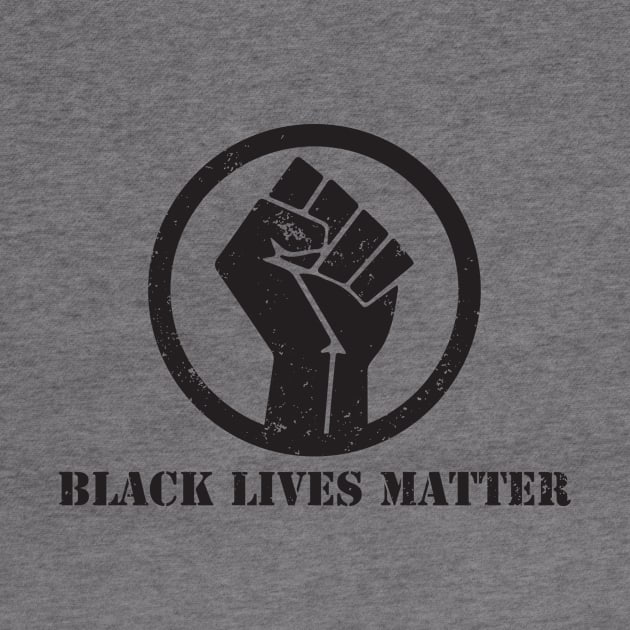 BLACK LIVES MATTER FIST T SHIRT by blacklives